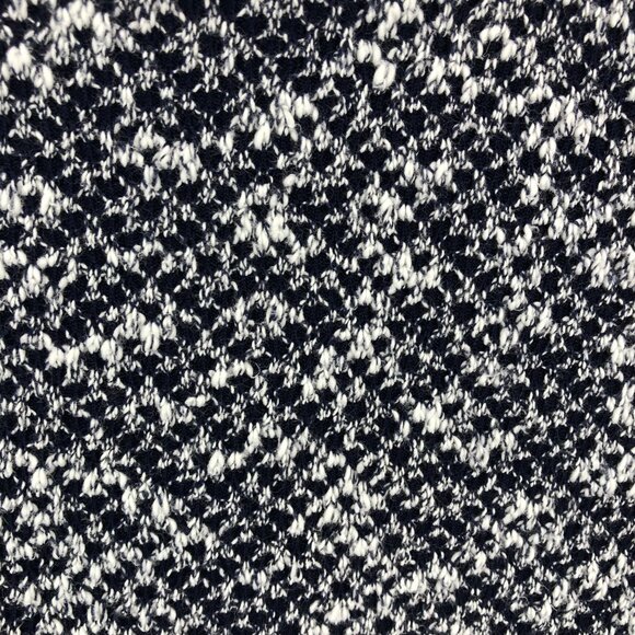 Two by Vince Camuto Navy Blue and White Layered-Look Long Sleeve Tunic Top - Picture 9 of 12